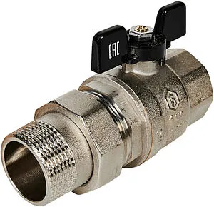 Кран шаровый с американкой 1¼"в x 1¼"н Stout ГОСТ Р 59553-2021 SVB-0007-200032 Кран шаровый с американкой 1¼"в x 1¼"н Stout ГОСТ Р 59553-2021 SVB-0007-200032, 1