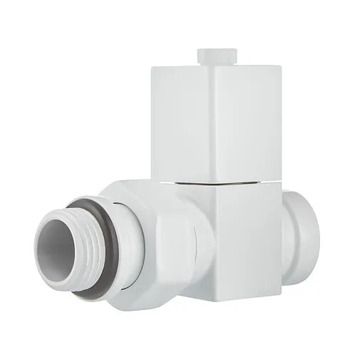 Комплект вентилей запорных прямых ½" в/н Royal Thermo Cube белый RTE 56.0005 Комплект вентилей запорных прямых ½" в/н Royal Thermo Cube белый RTE 56.0005