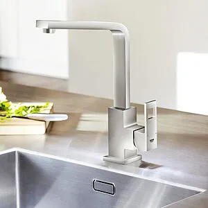 Смеситель для кухни Grohe Eurocube хром матовый 31255DC0 Смеситель для кухни Grohe Eurocube хром матовый 31255DC0, 3