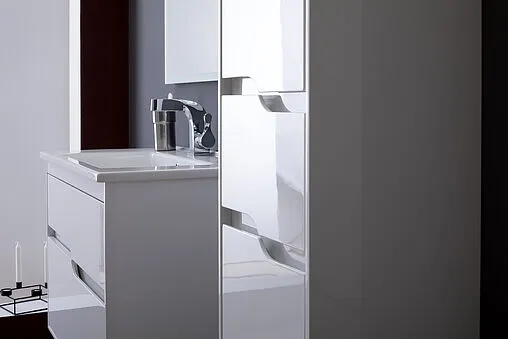 Шкаф-пенал подвесной Aquanet Модена 35 R белый 00196967