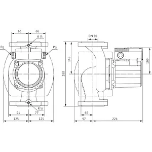 Насос циркуляционный Wilo TOP-S 50/7-DM 2165530 Насос циркуляционный Wilo TOP-S 50/7-DM 2165530, 2