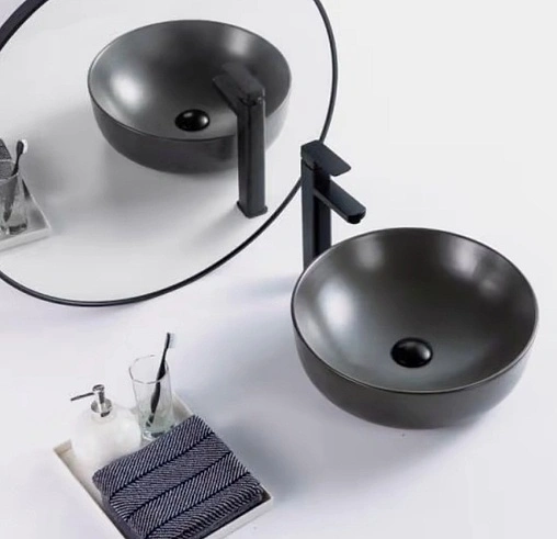 Раковина BelBagno 41 серый матовый BB1315-H311 Раковина BelBagno 41 серый матовый BB1315-H311