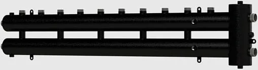 Распределительный коллектор 6 контуров с гидрострелкой 1¼&quot;н x 1&quot;н Север-R-М6 1945071