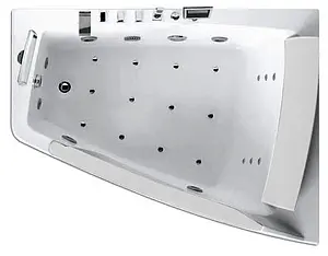 Ванна акриловая с гидромассажем Gemy 170x130 R G9056 O R Ванна акриловая с гидромассажем Gemy 170x130 R G9056 O R, 3