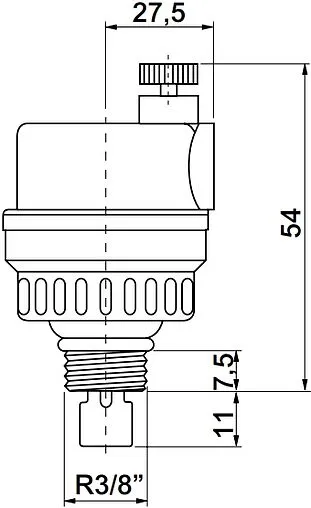 Воздухоотводчик автоматический ⅜&quot;н WATTS Microvent MKV10/N 10004980