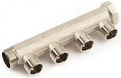 Коллектор регулирующий проходной 4 отвода 1"в/н x ¾"ек General Fittings 630061N100504A Коллектор регулирующий проходной 4 отвода 1"в/н x ¾"ек General Fittings 630061N100504A