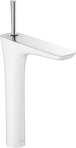 Смеситель для раковины Hansgrohe PuraVida 240 белый/хром 15072400