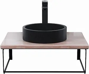 Консоль подвесная Uperwood UPD Tanos 60 бук светлый 291020549+ Консоль подвесная Uperwood UPD Tanos 60 бук светлый 291020549+, 5