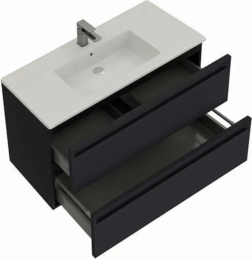 Тумба-умывальник подвесная Allen Brau Eclipse 2.0 60 антрацит 1.E1001.AM 2.0+4.11023.20