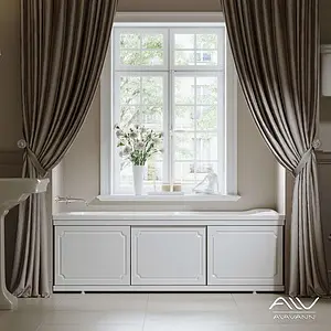 Экран для ванны фронтальный Alavann Ametist 160 белый 2083 Экран для ванны фронтальный Alavann Ametist 160 белый 2083, 4