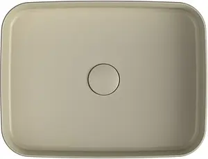 Раковина ISVEA Infinity 50 слоновая кость 10NF65050-2K Раковина ISVEA Infinity 50 слоновая кость 10NF65050-2K, 3