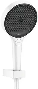 Душевой набор Hansgrohe Rainfinity 130 3jet 125см белый матовый/графит 26852700, 1