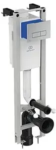 Инсталляция для подвесного унитаза Set 3 в 1 Ideal Standard Prosys Eco FRAME M E2332AA с кнопкой хром глянцевый Инсталляция для подвесного унитаза Set 3 в 1 Ideal Standard Prosys Eco FRAME M E2332AA с кнопкой хром глянцевый, 1