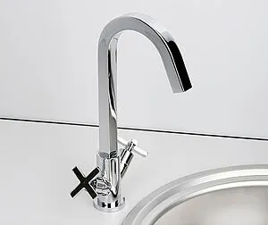 Смеситель для кухни Wasserkraft Weser хром 7847, 4