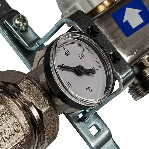 Группа коллекторная без расходомеров 8 отводов 1&quot;в/в x ¾&quot;ек Stout SMS 0912 000008