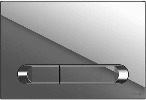 Комплект 6 в 1 Cersanit City CO DPL EO 64121 с кнопкой Estetica хром глянцевый Комплект 6 в 1 Cersanit City CO DPL EO 64121 с кнопкой Estetica хром глянцевый