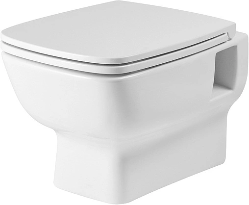 Комплект 5 в 1 Santek Нео Rimless 1WH501758 с кнопкой белый глянцевый Комплект 5 в 1 Santek Нео Rimless 1WH501758 с кнопкой белый глянцевый