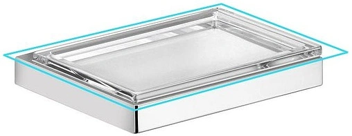 Мыльница Keuco Edition 11 хром 11155009000 Мыльница Keuco Edition 11 хром 11155009000