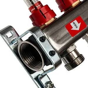 Группа коллекторная с расходомерами 4 отвода 1&quot;в/в x ¾&quot;ек Stout SMS 0917 000004, 4