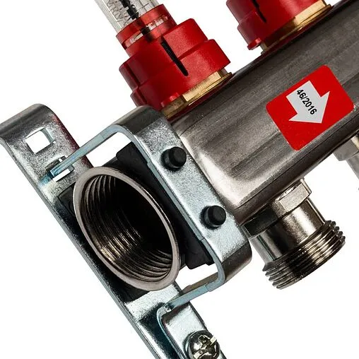 Группа коллекторная с расходомерами 4 отвода 1&quot;в/в x ¾&quot;ек Stout SMS 0917 000004