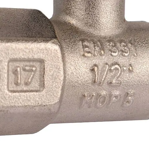 Кран шаровый с накидной гайкой ½"в x ½"нг Stout SVB-0009-000015