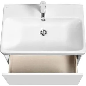 Тумба-умывальник подвесная Aquaton Асти 70 белый матовый/белый глянец 1A2630K0AX2B0, 5