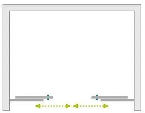 Дверь в нишу 1800мм прозрачное стекло Radaway Idea DWD 180 387128-01-01 Дверь в нишу 1800мм прозрачное стекло Radaway Idea DWD 180 387128-01-01, 3