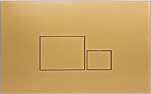 Клавиша смыва для унитаза Toni Arti Tocco TA-0063 матовое золото
