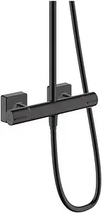 Душевая система с термостатом для душа Hansgrohe Vernis Shape 230 1jet чёрный матовый 26286670 Душевая система с термостатом для душа Hansgrohe Vernis Shape 230 1jet чёрный матовый 26286670, 3