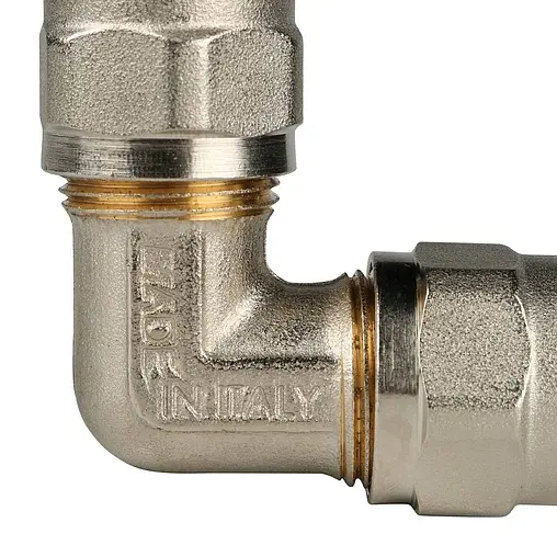 Уголок компрессионный соединительный 16мм x 16мм Stout SFS-0003-001616