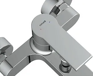 Смеситель для ванны Cersanit Brasko хром 63021, 3