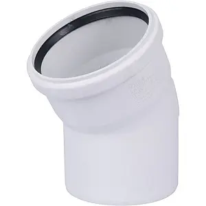 Отвод внутренний бесшумный D=110мм Угол 30° Rehau Raupiano Plus 11231351001 Отвод внутренний бесшумный D=110мм Угол 30° Rehau Raupiano Plus 11231351001, 1