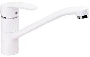 Смеситель для кухни Gross Aqua Nord белый матовый/хром 3509514GW-G0147 Смеситель для кухни Gross Aqua Nord белый матовый/хром 3509514GW-G0147, 1