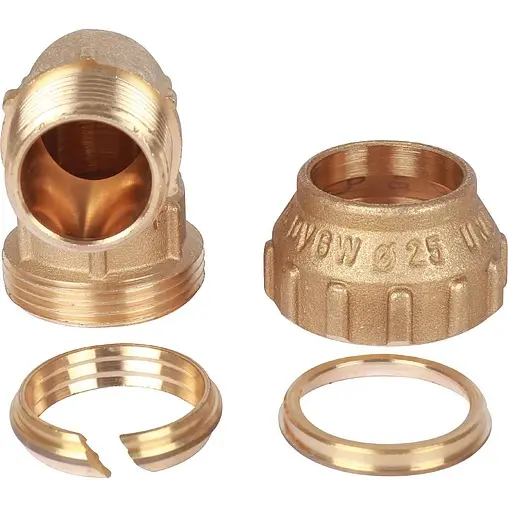 Уголок компрессионный переходной 32мм x 1&quot;н Tiemme 3400018