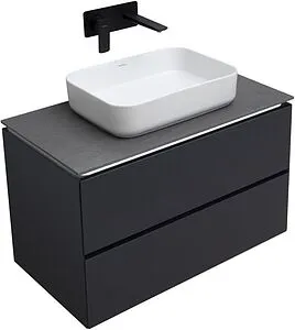 Тумба под умывальник подвесная Allen Brau Infinity 85 антрацит 1.21001.AM Тумба под умывальник подвесная Allen Brau Infinity 85 антрацит 1.21001.AM, 1
