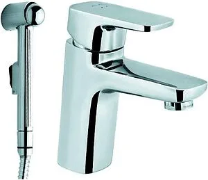 Смеситель для раковины с гигиеническим душем Am.Pm Spirit хром F7003000 Смеситель для раковины с гигиеническим душем Am.Pm Spirit хром F7003000, 1