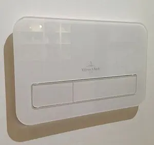 Клавиша смыва для унитаза Villeroy&Boch ViConnect 922400RE стекло/белый, 3