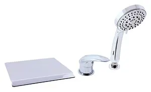 Смеситель на борт ванны на 3 отверстия Rav Slezak Dunaj хром D474.5Y, 1