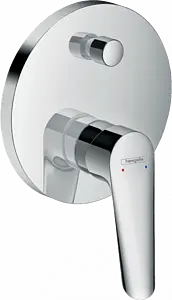 Смеситель для ванны скрытого монтажа Hansgrohe Logis E хром 71404000, 1