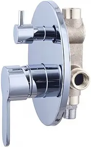 Смеситель для ванны скрытого монтажа Swedbe Platta хром 5514 Смеситель для ванны скрытого монтажа Swedbe Platta хром 5514, 1