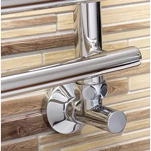 Вентиль регулирующий угловой ¾&quot;в x 1&quot;в хром Luxon LX-8201SCH1005, 4