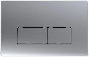 Клавиша смыва для унитаза Azario AZ-8200-0088/AZ-P58-0110 хром матовый, 1