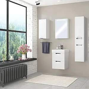 Тумба-умывальник Aquaton Сильва 60 дуб полярный 1A2118K1SIW70, 4