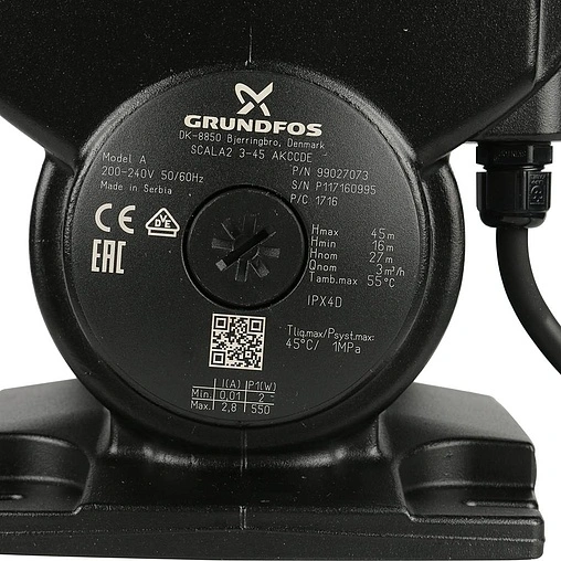 Станция автоматического водоснабжения Grundfos Scala2 3-45 99027073