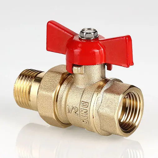 Кран шаровый с американкой ½&quot;в x ½&quot;н Valtec VT.127.GN.04