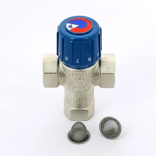 Трехходовой термостатический смесительный клапан ¾&quot; +25...+50°С Kvs 1.9 WATTS Aquamix AM63C 10017420