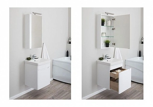 Тумба под умывальник Aquanet София 50 белый 00201745