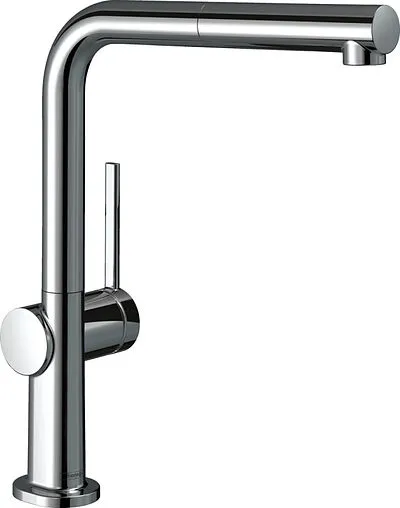 Смеситель для кухни с выдвижным изливом Hansgrohe Talis M54 270 1jet хром 72808000