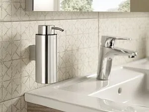 Дозатор для жидкого мыла Roca Superinox полированная сталь 817301002, 3