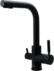 Смеситель для кухни с подключением к фильтру Swedbe Selene Plus чёрный матовый 8149К, 5